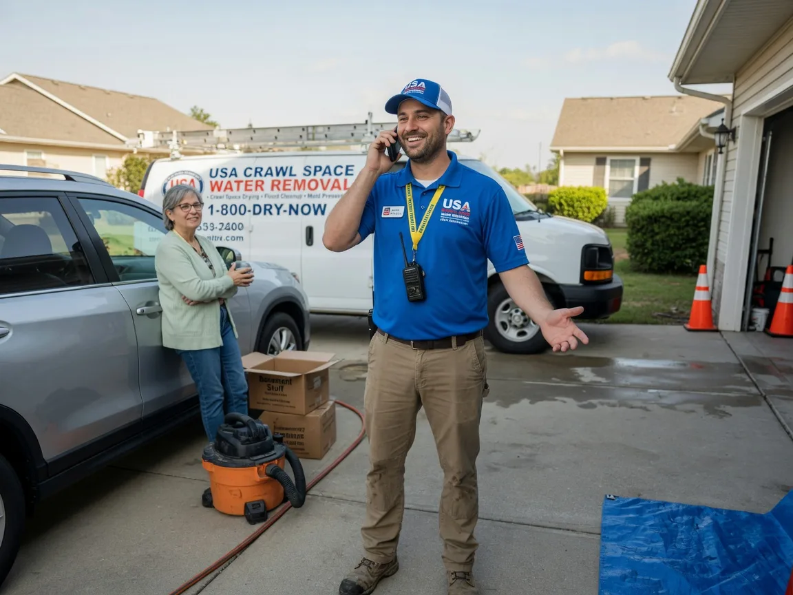Crawl Space Water Removal Tiline, KY FAQs